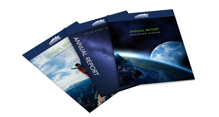 Annual report covers